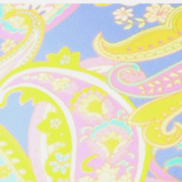 Colorful Paisley Print Halter Top - Picture 3 of 5